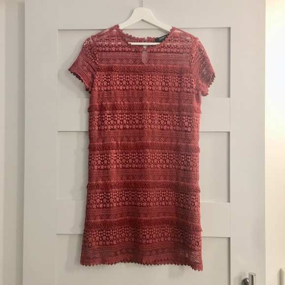 Anthropologie Fringe Laced Tunic - Picture 2 of 5